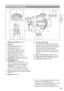 Page 13
Description of 
parts
1

Terminals and mounting parts
SDI OUT 1394 
CAM REMOTE 
FOCUS IRISZOOM S/S COMPONENT  OUT 
123
14
1615
12
546
109811
7
13
1 USB terminal (Mini-B) (Page 77)
 Light shoe
 Microphone shoe (Page 76)
 P card slots (Page 25)
 SD memory card slot (Page 29)
6 P2 card eject buttons (Page 28)
7 SDI OUT terminal (Page 80)
8 19 terminal (Pages 77 and 78)
9 COMPONENT OUT terminal (Page 80)
10 CAM REMOTE jack*FOCUS/IRIS (3.5 mm mini jack)You can connect...