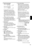 Page 123123
Displays
12 Audio level meter display
(Only for AG-HPX255P)
C
H 1-20dB 0dB
C
H 2
-12dB
(Only for AG-HPX255EN)
C
H 1-18dB0dB
C
H 2
-12dB
By	assigning	MAG	A.	LVL	(level	meter	
magnification)	to	a	USER	button	makes	it	
possible	to	switch	to	display	magnification.
•	 “Audio	level	meter	magnification”	(Page	55)
Also,	you	can	switch	between	level	meter	
display	and	audio	output	(excluding	1394)	for	
CH1/2	and	CH3/4	while	the	USER	button	to	
which	LVL 	METER	has	been	allocated	is	held	
down.
•	 “Using	the...