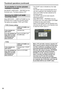 Page 9090
*		
The	COUNT 	value	is	indicated	as	a	four-digit	
number.	
The	COUNT 	value	is	incremented	each	time	a	
new	clip	is	captured	if	clip	metadata	has	been	
read	in	and	 TYPE2	has	been	selected	as	the	
recording	method.
The	COUNT 	value	can	be	reset	using	the	
following	procedure.
Select	META 	DATA	→	PROPERTY 	from	the	
thumbnail	menu,	then	select	USER	CLIP 	NAME	
to	display	the	menu	shown	below.	
Select	COUNT 	RESET	with	the	Operation	lever	
and	press	the	SET 	button	on	the	Operation	lever	
to	reset	the...