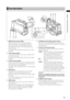 Page 23

ChapterPartsandtheirFunctions

Time Code Section
654
78
132
1 GENLOCK IN connector (BNC)
Use this connector to input a reference signal to 
genlock the camera unit or externally lock the time 
code. The subcarrier of the VBS signal output by 
the VIDEO OUT connector of the camera cannot be 
externally locked.
For details, refer to [Externally Locking the Time Code] 
(page 62).
2 TC IN connector (BNC)
To externally lock the time code, input a reference time 
code...
