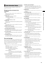 Page 69

ChapterAdjustmentsandSettingsforRecording

Center Information Display
The following information displays (for details, refer to 
page 67) are provided.
P2 card recording and playback data 
indications
•BOS
Beginning of stream. No more data is available in the 
rearward playback direction.
•CANNOTPLAY
Appears when playback is disabled.
•CARDERR(1)()(1/): 
The number identifies the P2 card that is...