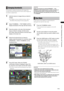 Page 115
115
Chapter6ManipulatingClipswith Thumbnails
Changing thumbnails
It is possible to replace thumbnails with images that 
include previously attached text memos while images are 
recorded or played back.
1Addtextmemostoimagesthatyouintendto
change.
•  For details on how to add text memos, refer to 
[Text Memo Recording Function] (page 46). 
2 Select THUMBNAILTEXTMEMOCLIPSto...