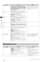 Page 138
18
Chapter7MenuOperations

ItemSettingNotes
USER MAINSets the function assigned to the USER MAIN button.  
REC REVIEW, SPOTLIGHT, BACKLIGHT, ATW, 
ATWLOCK, GAIN:  24 dB, Y GET, DRS, TEXT MEMO, 
SLOT SEL, SHOT MARK, MAG A.  LVL, PRE REC, 
PC MODE, WFM, FBC
For details, refer to [Assigning Functions to USER 
buttons] (page 61).  •  
When a remote control unit (AJ-
RC10G) or extension control unit (AG-
EC4G) is connected, the SPOTLIGHT 
and BACKLIGHT functions are not 
available....