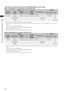 Page 54
54
Chapter4AdjustmentsandSettingsforRecording
1394 input recording mode (when the REC SIGNALoption is set to 1394)
When SYSTEM MODE is set to 1080-59.94i, 720-59.94P, 480-59.94i
Setting
Recording format *1
SDI OUT *2
SYSTEM
MODE
REC
FORMAT
CAMERA
MODEVFR
FRAME
RATE
[FRAME]
Video formatAudio
1080-59.94iDisabledDisabledDisabledDisabled1080/60iDVCPRO HD1080-59.94i4ch
720-59.94PDisabledDisabledDisabledDisabled720/60P720-59.94P4ch
480-59.94i
DVCPRO50/60i...