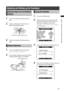 Page 87
87
Chapter4AdjustmentsandSettingsforRecording

Adjusting and Setting up the View ﬁnder
Adjusting Right and Left View ﬁnder 
Position
1 Loosentheviewfinderleft-rightpositioning
rings.
2Slidetheviewfinderrightandlefttofinda
positionthatfacilitatesviewing.
Viewfinderleft-rightpositioningring
Tighten...