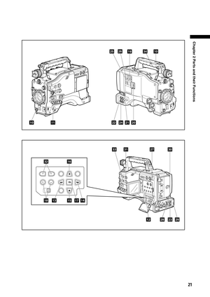 Page 21
21
Chapter 2 Parts and their Functions

31
292328
3027
16
1513171418
12
32
33
25
242220
19
211011
103426 