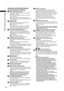 Page 22
22
Chapter 2 Parts and their Functions

Shooting and Recording / Playback 
Function Section (recording)
10  REC START/ STOP button
Pressing this button starts recording, pressing 
again stops recording.
This button has the same function as the VTR 
button at the lens.
When pressed in the MCR mode, the camera 
automatically switches to the CAMERA mode and 
starts recording. 
11  SAVE switch
This switch selects the power saving mode.
ON : Forcibly turns off the LCD.
OFF: LCD is on.
The operating status...