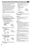 Page 56
56
Saving scene files and other settings on SD memory cards
•  In the following example, TITLE 1 is the filename. (To change the filename, see the 
description below.)
•  When writing is completed, WRITE OK  appears.
        
6  Press the MENU button four times to cancel  the menu mode.
To load a file
1) Perform steps  1 to  3, select READ in step  4, 
and press the 
 button.
  When reading is completed, READ OK  appears.
To title a file
1) Perform steps  1 to  4.
2)  Select the first character in the...