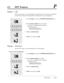 Page 214DPT Features4-105
4.2DPT FeaturesP
Paging — All 
Allows you to make a voice announcement to all extensions.  Your message is announced
over the built-in speakers of the proprietary telephones (PT) and  external pagers.
1.Lift the handsetor press the SP-PHONE/MONITOR button.
2.Dial thefeature number(62 or 63) and .
•You hear a confirmation tone (optional).
•The display shows:
3.Make the announcement.
4.Waitfor an answer and talk.
Paging — External
Allows you to make a voice announcement over external...