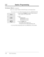 Page 722-28Station Programming
2.2Station Programming
Terminate Button (Assignment)
Allows you to assign a Flexible (CO,DSS,PF) button as the Terminate button.
—Be sure that you are in the Station Programming mode:Press [PROGRAM] [9] [9].
1.Press the desired Flexible(CO,DSS,PF) button which you
wish to assign as the Terminate button.
2.Dial 9.
•The display shows:
3.Press the STOREbutton.
•The STORE indicator light turns on.
•The display shows the initial programming mode.
—To exit from Station Programming...