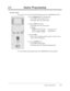 Page 89Station Programming2-45
2.2Station Programming
3
4
AUTO DIAL
STORE
name
2
S 1
S 2
S 3
NEXT
Mike
CLRNEXT
1
PT-PGM ModeF5
F4
F3
F2
F1
F10
F9
F8
F7
F6
To store a name
—Be sure that you are in the Station Programming mode:Press [PROGRAM] [9] [9].
1.Press a Functionbutton (F1 through F10).
•The STORE indicator light turns off.
•The display shows the current status.
2.Press the NEXT (S3) button.
•The display shows the current status.

(— The name is now
programmed.)
3.Enter the name.
•Refer to the Combination...