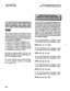 Page 311Section 400 FFS 
Issue 3 July 1993 DBS Ro@-ammin~ Instmctio~ 
WC-A / 3.0, CPGB / 2.0 / 3.0 / 4.0 
To reset anv CO line DOLID Dosition in 
anv time Drioritv route table to the 
default initialized value. Dress IFF8L 
5#. (l-15)#. (l-48)#. fCONF1. ION/OFFl. 
The 15 time priority route tables are each 
divided into 6 preset time periods, with 8 
’ priority positions in each time period for 
LCRhegroupassignme.nts.‘Ihesixpmset 
timepcriodsareasfollows: 
1. 7:00 am to 7:59 am, positions l-8 
2. 8:00 am to...