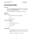 Page 675Section 700, Feature Operation 
Issue 1. July 6, 1993 DSLT Features 
CPC-B, Version 4 
Saved Number Redial 
Description 
You can save a previously dialed number for later redialing. Unlike the Last Number 
Redial feature, the Saved Number Redial feature allows you to store a number that will 
not be lost as soon as you dial a different number. 
Saved Number 
Rdial applies only to outside numbers, not extension numbers. 
Operation 
To save a number: 
1. Press the AUTO key twice before replacing the...