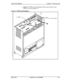 Page 145Section 300-Installation
Chapter 4. Trunks and Lines
Fil
3.Lnstall the Tl MDF (main distribution frame) card in the top of the
cabinet as shown in Figure 4-7.
re 4-7. Tl MDF card installation
GroundScrew
DBS-70-300
DBS Manual - issued 8/1I954-23 