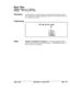 Page 340Baud RateSoftware Version: All Versions
Address:
FFl 2# 2# 3# (114)#
DescriptionUse this address to set data transmission speed (baud rate) between Serial
Port CN6 and the peripheral equipment attached to it. By default, baud rate is
set at 9600 bits per second.
Programming
I
IFFl 2# 2# 3# (3;4)#
1=300 bps
2=1200 bps
3-4800 bps
4=9600 bps
NotesChecking Communications Parameters.If you later change this address
value, be sure to check all Serial Port addresses -- 
FFl 2# 2# I# thru 9# -- to
make sure they...