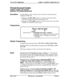 Page 521Section 4OO+rogrammingLhapter 3. txtenston rrogrammlng (FF3)
Forced Account Codes
Software Version: All Versions
Address: FF3 (ExtPort)# 5# (012)#
DescriptionUse this address to force extension users to enter an account code before
making an outside call.
lBeginning with CPC-AII/B Version 3.1, forced account codes will be
verified by the DBS system before allowing the call.l
Beginning with CPC-AB/B Version 6.0, forced account codes can be either
“verified” or “unverified” by the system.
ProgrammingFF3...