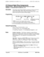 Page 592CO Delayed Night Ring Assignments
Software Version:CPC-Ail (all versions); CPC-8 Version 2.0 or higherAddress: FF4 
6# (ExtPort)# (Trunk)# (0 or l)#
DescriptionThis program assigns delayed ringing to extensions for unanswered calls on
specific trunks during “Night” mode. Delayed ringing is when an
unanswered incoming call starts ringing at another extension after a certain
period of time (the fist extension will stop ringing).
ProgrammingFF4 
6# (l-73 or l-145)# (l-64)# (0 or I)#
ff +
Extension PortTrunk...