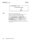 Page 61DBS Release Notes
CPC-EX, Version 1 .O (Preliminary)Panasonic@June 10, 1996
to specify Data Length for Serial Port 2...
FFI 2# 2# 15# (3 or 4)#
-f
3=7 bits
4=8 bits
NoteslSerial Port 2 requires a special interface cable.
lSerial Port 2 can be used for Bus Monitor/Maintenance only. You must
continue to use the backplane port (Serial Port 1) for SMDR.
lPort selections are made from the Attendant phone as follows:
to set Serial Port I for...and Serial Port 2 for...
dial ##90Bus Monitor/Maintenance
no...