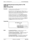 Page 628Chapter 7. Toll Restriction (FF7)Section 400~Programming
DTMF Signaling During Incoming Calls For TRS
Types O-6
Software Version: All VersionsAddress: 
FFi’ l# 2# (0 or l)#
DescriptionThis address determines if DTMF signaling can be sent to the CO after an
extension picks up an incoming trunk call.
If an extension receives a call on a trunk assigned to TRS type O-6, the
extension user may try to bypass ‘lRS restrictions by dialing an outgoing call
while still off-hook. (After the outside caller hangs up,...