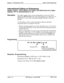 Page 634Chapter 7. Toll Restriction (FF7)Section 400-Programming
International Calling on Extensions
Software Version:CPC-A Version 4.0 or higher; CPC-All/B Version 6.0 or higherAddress: FF7 1# 
19# (ExtPort)# (0 or l)#
DescriptionThis address applies only to systems programmed to use the new NANP
dialing plan 
(FF7 l# 17# l#). Also, this switch applies only to TRS types 3-6
(TRS types O-2 do not allow international dialing; TRS type 7 allows all
dialing).
Use this address to allow or deny international calling...