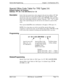 Page 641Section 400-Programming
Chapter 7. Toll Restriction (FF7)
Special Office Code Table For TRS Types 3-6
Sdftware Version: All VersionsAddress: FF7 
5## (l-4)# (000-999)# (0 or l)#
- -
DescriptionEach of the four special area codes entered in the previous address (FF7 4##)can be tied with one or more special 
offke codes using this address. Each
special area code can be matched to office codes 
(000-999). And. each office
code can be individually allowed or denied. Typically. 
“976”, “555” or other
office...