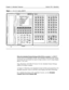 Page 856Chapter 3. Attendant FeaturesSection 700 - Operation
Figure 3-1. VB-43225 
with a DW72
,,I,,,,,,I
OL
0)
?%fz20 Sun AUG 21IJohnPERSONAL DI,?
SYSTEM DIAL
EXTENSION
FUNCTION
HELP
l? (VR-4. .3_730‘),the DSS/72can be used as an Attendant Console. The attendant console provides station
monitoring and call transfer by name for large systems, even if a large display
phone is not used.
Note: Beginning with CPC-B Version 5.0, the Attendant Feature Package
(AFP) is no longer available.
As Figure 3-2 illustrates,...