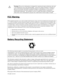 Page 2FCC Warning 
Battery Recycling Statement
The information contained in this document is subject to change without notice and should not be construed as a 
commitment by the Panasonic Telecommunication Systems Company (PTSC). PTSC reserves the right, without 
notice, to make changes to equipment design as advances in engineering and manufacturing methods warrant.
The software and hardware described in this document may be used or copied only in accordance with the terms of 
the license pertaining to said...