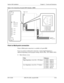 Page 167Section 300-Installation Chapter 5 - Trunks and Extensions
576-13-300 DBS 576 (USA), issued 6/2/98  5-43
Figure 5-16. Connection of S-point ISDN Interface (SBRI)
Point to Multi-point connection
Point to Multi-point connection is available in S-point BRI.
If you use point to multi-point connection, wiring length limitation is 
different depending on the program setting. (Passive Bus : FF31 BSSC 0202)
0: Short distance away:
Wire Distance
High Impedance wire (Zo = 150 ohms) 22 AWG - 4630 Ft.
24 AWG - 2890...