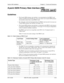 Page 169Section 300-Installation Chapter 5 - Trunks and Extensions
576-13-300 DBS 576 (USA), issued 6/2/98  5-45
S-point ISDN Primary Rate Interface (PRI)
Guidelines
• The S-point ISDN primary rate interface is accommodated on the PRI/23 card 
which is installed in the flexible slot. You can connect one S-point ISDN primary 
rate interface carrier line to each PRI/23 card.
• By setting the switch and reprogramming, the PRI/23 card can also be set up as an 
T-point ISDN primary rate interface (see page 5-22).
•...