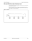 Page 45Section 300-Installation Chapter 2. System Overview
576-13-300 DBS 576 (USA), issued 6/2/98  2-23
CID card (VB-44513): Caller ID Interface Card
The Caller ID card is an interface that attaches to the loop start card (VB-44510) and 
receives Caller ID information. 
The CID card provides 8 circuits. DIP switches on the Loop Start Card must be 
properly set for CID to operate. (See “LTRK / 8 card (VB-44510): Loop Start Trunk 
Card” on page 2-21 for more information.
Figure 2-17. CID card 