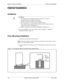 Page 76Chapter 3. Cabinet Installation Section 300-Installation
3-6  DBS 576 (USA), issued 6/2/98 576-13-300
Cabinet Installation
Guidelines
• If you are installing two or more cabinets, refer to Chapter 4, Installing 
Additional cabinets (page 4-1).
Floor Mounting Installation
1.  Drill 4 holes in the floor for bolt anchors.
Note:Check the positions of the 4 bolt holes in the bottom of the cabinet, shown in 
Figure 3-1, before drilling the holes.
2.  Bolt the cabinet to the anchors in the floor through the...