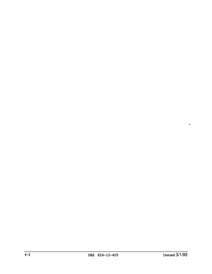 Page 3534-2DBS 824-10-400Issued 3/l/95 