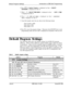 Page 137Default Program SettingsIntroduction to DBS 824 Programming
2 Press [FFl] ( System Program is displayed on line 1, SELECT
SUB MODE is displayed on line 2)
3Press1,#(SELECTTIMEMODEisdisplayedonline11DATE2TIMEis displayed on line 2)
4 Press 1# ( DATE SET MODE is displayed on line 1, MONTH/DAY/
YEAR is displayed on line 2)
5From the keypad, enter the new date in the following format
Enter month as MM
Enter date as DD
Enter 
year as YY
6 Press 
# to store the program changeThen press the [ON/OFF] key to...