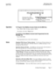 Page 18PanasonicB
April 2 1996
DBS Release Notes
CPC 
S/M Version 2 0to enable the MSC key for Auto-Answer Voice Message
FF3 (ExtPort)# 53# (8 or I)#
ftExtension Port where
VB-44225 Large-Display
Phone is installed
O=Disable MSG key fromreturnin
a “Message Waiting”
l=Enable MSG key for returning
a “Message Waiting”
OperationTo Program Voice Mailbox Access Codes into the MSG KeyPress PROG MSG [16-digit number1 HOLD
The display will reflect 
“Regist Data”
To Confirm a Voice Mailbox Access Code Programmed into...