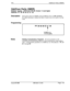 Page 193FFlOdd/Even Parity (SMDR)
Odd/Even Parity (SMDR)
Software VersionCPC-S and CPC-M, Version 1 0 and higherAddress 
FFl 2# 2# 2# (0 or l)##
DescriptionIf the parity check for SMDR serial port CNl has been set (FF12# 2# l#),
this option determines whether the check is based on an even count or an odd
count.
Programming
11
FFl 2# 2# 2# (0 or l)#
t
O--odd parityl=Even parity
NotesChecking Communications ParametersBe sure to properly set all
communication programming addresses when modifying any single address...