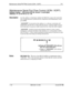 Page 224Maintenance Serial POR Flow Control (XON / XOFF)FFlMaintenance Serial Port Flow Control (XON 
/ XOFF)
Software VersionCPC-S and CPC-M, Version 1 0 and higherAddress 
FFl 2# 9# 6# (0 or l)#
DescriptionUse this address to determine whether the DBS 824 system will control the
flow of data between it and the device connected to the Maintenance serial
port 
(CN2)
‘ XON/XOFF’ (if activated in this address) is a software switch that will
temporarily stop the flow of data when the device s memory buffer...