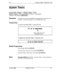 Page 225FFlAutomatic Night 1 Mode Start Time
System Timers
Automatic Night 1 Mode Start Time
Software VersionCPC-S and CPC-M, Version 1 0 and higherAddress 
FFl 3## 1# (OOOO-2359)#
DescriptionThis option sets a time for the DBS 824 to automatically switch from ‘Day
to ‘Night 1’ mode This program uses the 
24-hour time format.
Programming
To set the automatic Night 1 mode start time
FFl 3# l# (000012359)#
t
Night 1 Mode Start Time
(in 
24-hour format)
FFl 3# l# CONF ON/OFF
To disable the automatic Night 1 mode...