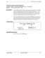 Page 304F-l-3Forcea L~~SI ~03 nourlngForced Least Cost Routing
Software VersionCPC-S and CPC-M, Version 1 0 and higher
AddressFF3 (ExtPort)# 
4# (0 or l)#
DescriptionUse this address to set individual extension(s) for forced Least Cost Routing
(LCR)If an extension is set for forced LCR the caller must dial9 or press
an FF key programmed for LCR in order to initiate an outside call
(Thecaller will now hear a dial tone generated by the DBS 824 -- but the system
will not access an outside line until the caller...