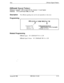 Page 316FF3Offhook Signal Pattern
Offhook Signal Pattern
Software VersionCPC-S and CPC-M, Version 1 0 and higherAddressFF3 (ExtPort)# 
16# (0 or l)#DescriptionThe 
offhook signaling tone can be sent repeatedly or only once
ProgrammingFF3 (l-16 or 
l-24)# 16# (0 or l)#
ftExtension Port
O=Repeated tone burstCPC-S 1-16
(approximately every 6 seconds)CPC-M 1-24
l=Sinnle tone burst
Related Programming
Offhook SignalFF3 (ExtPort)# 7# (0 or l)#
Offhook Signal VolumeFF3 (ExtPort)# 15# (0 or l)#Issued 
3/l 195DBS 824-l...