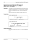 Page 412FF7Special Area Code Table For TRS Types 3-6
Special Area Code Table For TRS Types 3-6
Software Version
CPC-S and CPC-M, Version 1 0 and higherAddress 
FR 4# (l-4)# (000-999)#
DescriptionUse this address to enter up to four area codes that will be matched to ranges
of office codes in the next address (FF7 5#)This allows you to set up special
area/office code combinations that are “exceptions to the rule” -- for example,restricting calls to 
(800)976-xxxx numbers, while allowing (800)9xx-xxxx
numbersThese...