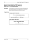 Page 414FF7Special -/-Digit Table For TRS Types 2-6
Special 7-Digit Table For TRS Types 2-6
Software VersionCPC-S and CPC-M, Version 1 0 and higherAddress FF7 
6## (l-50)# (OOOOOOO-9999999)#
DescriptionUse this program to set up a table of up to 50 restricted 7-digit numbers for
trunks assigned TRS types 2-6These 
7-digit numbers are restricted for all
area codes “7-Digit Toll Restriction For TRS Types 2-6” on page 7-10
determines whether the numbers held in this table are checked
Programming
To assign a special...