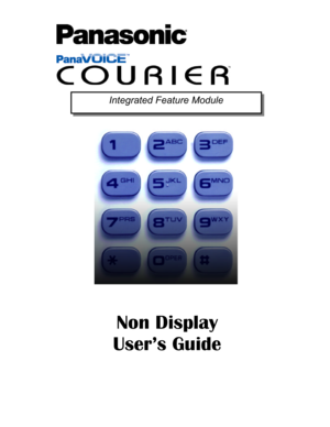 Page 1Non Display 
User’s Guide Integrated Feature Module  
