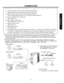 Page 27CONNECTION 
The Power Switch 07 the KX-T123210 must be off during wiring. 
After all the wiring are completed, turn the Power Switch ON. 
Mis-Wiring may cause the KX-Ti 23210 to operate improperly. 
Refer “During Installation” page 6-l and “During Connection” page 6-2. 
50 pin configuration and Color coding 
(Refer page 2-l I.) 
Max. length and kind of wire 
(Refer pages 2-8, 2-14 and 2-16) 
Insertion of Option Card 
(Refer page 2-9) 
Connection of printer 
(Refer page 2-l 8) 
If an extension does not...