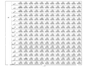 Page 87II10! (KX-T )
;I_------__----_
I11, (KX-T ) ,
I
I
I
12_------
; (KX-T )I
I
I
I
13; (KX-T )
2E(‘ ’I
I14_-----__-----_
! (KX-T )
i
I15I (KX-T )I
I
I
II_------
I
I.
I19I (KX-T )
I
I
I221 fKX-T I
I
I23I fKX-T j
I
I24_------
i (KX-T )
I ‘, - 21 