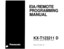 Page 1EIA/REMOTE
PROGRAMMINGMANUAL 
’
KX-T123211 D
ELECTRONIC MODULAR SWITCHING SYSTEMPlease read before use. 