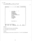 Page 564-4 System 
z;;* -*- - ‘,‘^T .-.. -a-c-+ ..w . . --.-v-e.. -e,... 
The screen illustrated below appears when you select “3. System”. 
System Menu Off-line KX-TD 1232 Both 
-..a.._ OI.Da#ight~“- -’ - 
02. Class of Service 
03. Speed Dial 
04. Absent Message 
05. FIexibIe Numbering 
06. Account Code /Special Carrier 
07. Timer 
08. Voice Mail 
09. Misccllancous 
IO. System Time 
11. Version 
Sclcct the number 
Enter the number, and hit ENTER key 
i-1 
 
. 
(1) Enter the number of the program, and press...