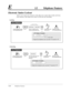 Page 1163-60Telephone Features
E3.2 Telephone Features
Any Telephone
#
Lift the handset or press 
SP-PHONE/MONITOR.Dial 77. Hang up or press 
SP-PHONE/MONITOR.Enter a 4-digit lock code 
(0000 through 9999) twice.Dial #.
77lock codelock code
same code
Confirmation tone 
and dial tone

Lock code
• Single line telephone users can dial “0” instead of “#”.
Locked : xxxx
Any Telephone
Lift the handset or press 
SP-PHONE/MONITOR.Dial 77. Hang up or press 
SP-PHONE/MONITOR.Enter the same lock code 
you used to lock the...