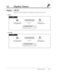 Page 151Telephone Features3-95
3.2 Telephone FeaturesP
Paging — DENY
A page sent to a built-in speaker can be denied by any extension in the system.
Setting
PT
Dial 7341#.
7341#
Lift the handset or press 
SP-PHONE/MONITOR.Hang up or press 
SP-PHONE/MONITOR.

Paging Deny
PT
Dial 7340#.
7340#
Lift the handset or press 
SP-PHONE/MONITOR.Hang up or press 
SP-PHONE/MONITOR.

Paging Allow
Canceling 