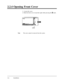 Page 332.2.4 Opening Front Cover1. Loosen the screw.2. Slide the front cover toward the right while pressing the 
m mark.
NoteThe screw cannot be removed from the system.2-6Installation 