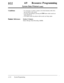 Page 36780249lResource Programming
System Data Printout (con&f.)
Conditionsl It is necessary to connect a printer to the Serial Interface (RS-232C)
port provided on the system.
l You may stop printing by pressing the END button while records are
being printed out.
l You cannot restart the printout while records are being output.
Featurq ReferencesSection 3, Features
Station Message Detail Recording (SMDR)
4-132System Programming
. 